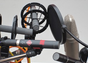 selection of microphones